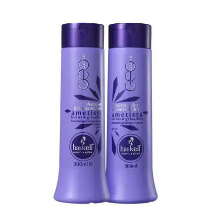 Imagem do produto Kit Haskell Ametista Dupla Desamareladora (2 Produtos)