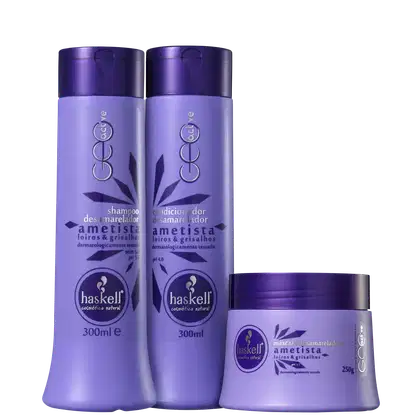 Imagem do produto Kit Haskell Ametista Trio Desamarelador (3 Produtos)