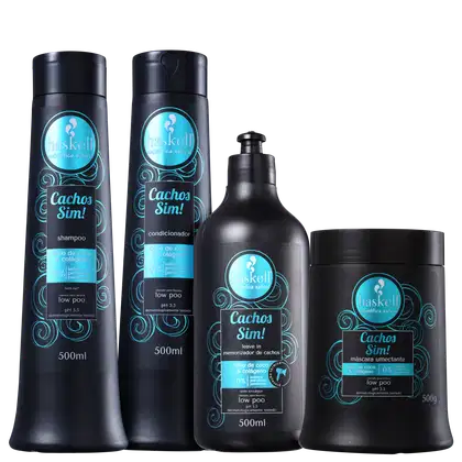 Imagem do produto Kit Haskell Cachos Sim! Memorizador (4 Produtos)