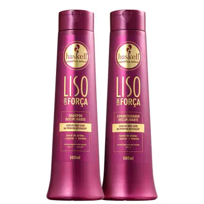 Imagem do produto Kit Haskell Liso com Força Duo (2 Produtos)