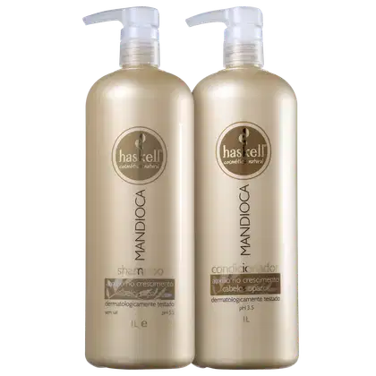 Imagem do produto Kit Haskell Mandioca Double Salão (2 Produtos)