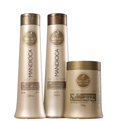 Imagem do produto Kit Haskell Mandioca Triple (3 Produtos)