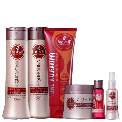 Imagem do produto Kit Haskell Queratina Completo (6 Produtos)