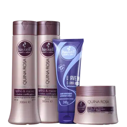 Imagem do produto Kit Haskell Quina Rosa Completo (4 Produtos)