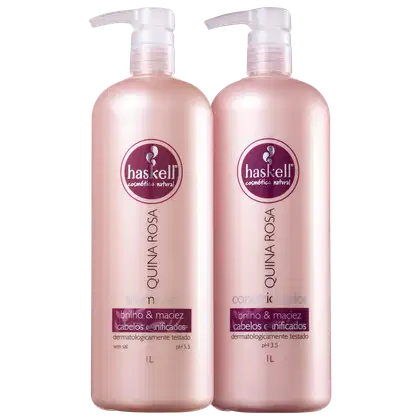 Imagem do produto Kit Haskell Quina Rosa Profissional (2 Produtos)