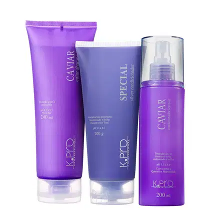 Imagem do produto Kit K.Pro Caviar Silver 2 (3 Produtos)
