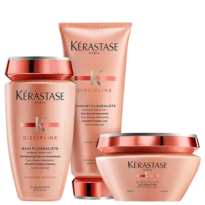 Imagem do produto Kit Kérastase Discipline Trio (3 Produtos)