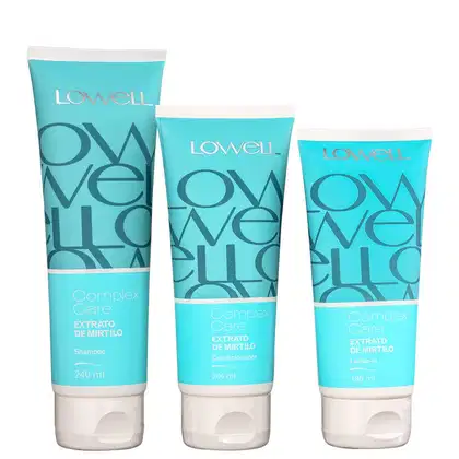 Imagem do produto Kit Lowell Complex Care Extrato de Mirtilo (3 Produtos)