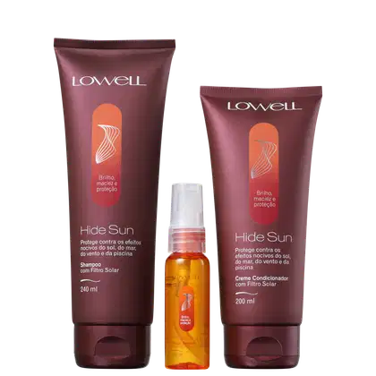 Imagem do produto Kit Lowell Hide Sun Trio (3 Produtos)