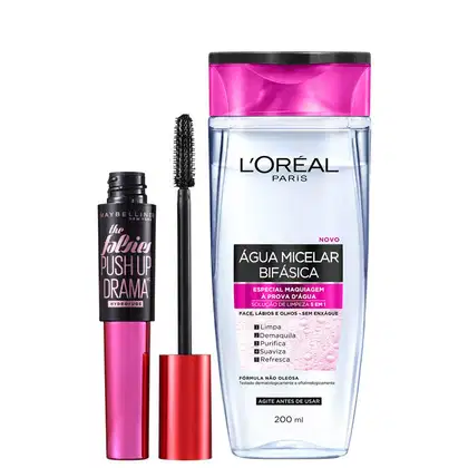 Imagem do produto Kit Beleza na Web Maybelline Casal Imbatível (2 Produtos)