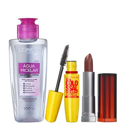 Imagem do produto Kit Beleza na Web Maybelline Maquiagem Perfeita (3 Produtos)