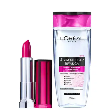 Imagem do produto Kit Beleza na Web Maybelline Paixão Pop (2 Produtos)