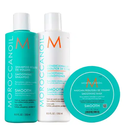 Imagem do produto Kit Moroccanoil Smoothing Trio (3 Produtos)