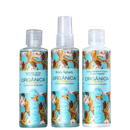 Imagem do produto Kit Orgânica Chá Branco e Gengibre Trio (3 Produtos)