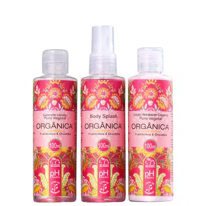 Imagem do produto Kit Orgânica Framboesa e Orquídea Trio (3 Produtos)