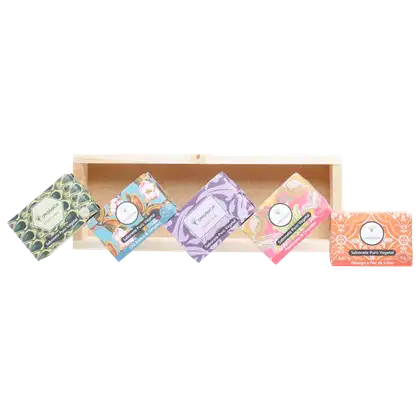 Imagem do produto Kit Orgânica Puro Vegetal - Sabonetes em Barra 5x90g