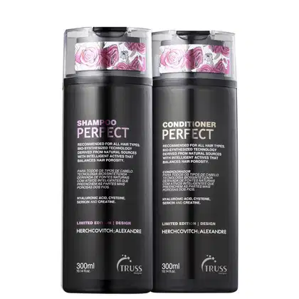 Imagem do produto Combo Shampoo e Condicionador Perfect: Shampoo 300ml + Condicionador 300ml