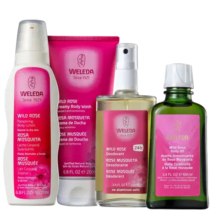 Imagem do produto Kit Weleda Rosa Mosqueta Corpo Full (4 Produtos)