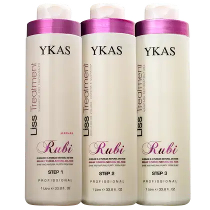 Imagem do produto Kit YKAS Liss Treatment Rubi (3 Produtos)