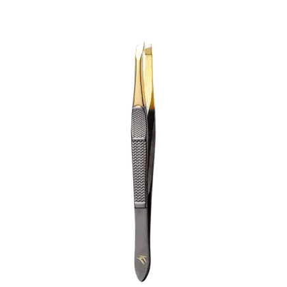 Imagem do produto Klass Vough Profissional Ponta Dourada TW-OR124 - Pinça Chanfrada