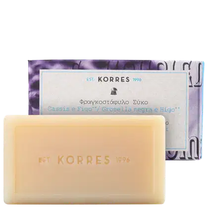 Imagem do produto Korres Cassis e Figo - Sabonete em Barra 90g