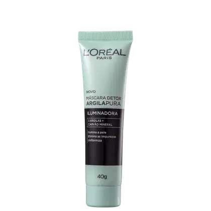 Imagem do produto L'Oréal Paris Argila Pura Detox Iluminadora - Máscara Facial 40g