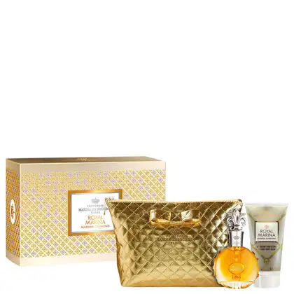 Imagem do produto Conjunto Royal Marina Diamond Marina de Bourbon Feminino - Eau de Parfum 100ml + Loção Corporal 150ml + Nécessaire