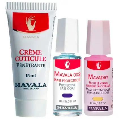 Imagem do produto Kit Mavala Cuticle Cream Base & Mavadry (3 Produtos)