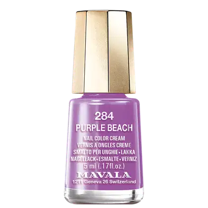 Imagem do produto Mavala Mini Colours 284 Purple Beach - Esmalte Cremoso 5ml
