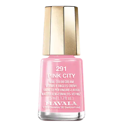 Imagem do produto Mavala Mini Colours 291 Pink City - Esmalte Cremoso 5ml