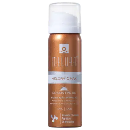Imagem do produto Melora Melora C Max Espuma FPS 50 - Protetor Solar Facial 45ml