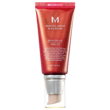 Imagem do produto Missha M Perfect Cover Nº 27 Honey Beige - BB Cream 50ml