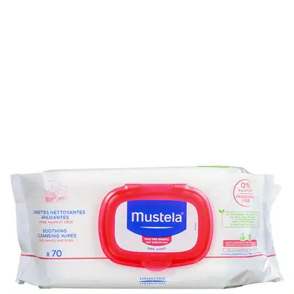Imagem do produto Mustela Bébé Soothing - Lenços de Limpeza (70 unidades)
