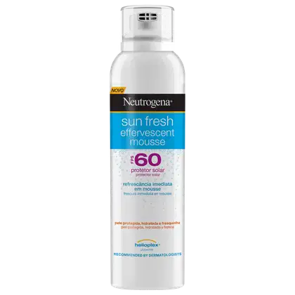 Imagem do produto Neutrogena Sun Fresh Effervescent FPS 60 - Protetor Solar em Mousse 200ml
