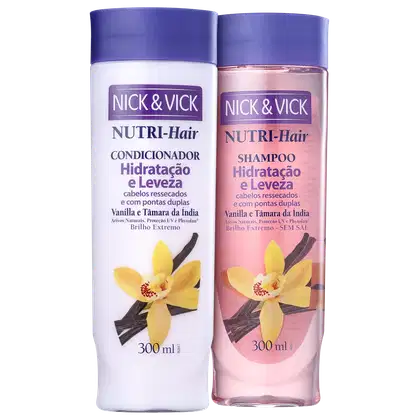 Imagem do produto Kit Nick & Vick NUTRI-Hair Hidratação e Leveza (2 Produtos)