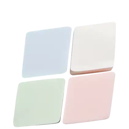 Imagem do produto Océane Diamond Sponge - Esponja para Base e Corretivo (4 unidades)