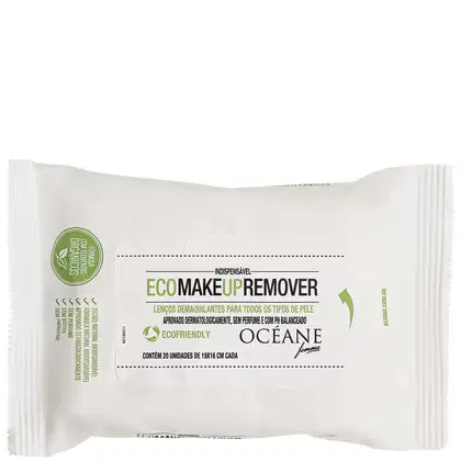Imagem do produto Océane Eco Make Up Remover - Lenço Demaquilante (20unidades)