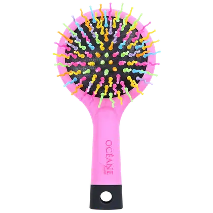Imagem do produto Océane Rainbow Brush Rosa - Mini Escova de Cabelo