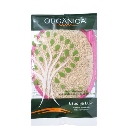 Imagem do produto Orgânica Luva Oval - Esponja de Banho