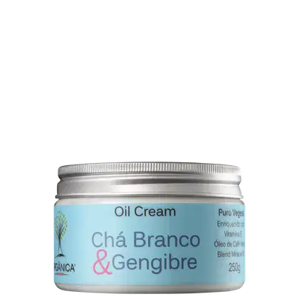 Imagem do produto Orgânica Oil Cream Chá Branco & Gengibre - Hidratante 270ml