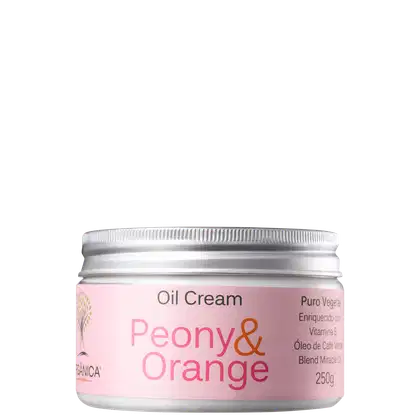 Imagem do produto Orgânica Oil Cream Peônia & Laranja - Hidratante 270ml