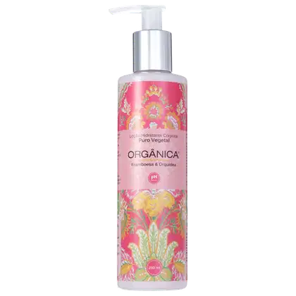 Imagem do produto Orgânica Puro Vegetal Framboesa e Orquídea - Loção Hidratante Corporal 250ml
