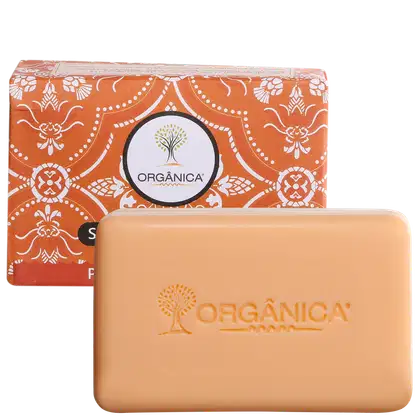 Imagem do produto Orgânica Puro Vegetal Pêssego e Flor de Lótus - Sabonete em Barra 90g