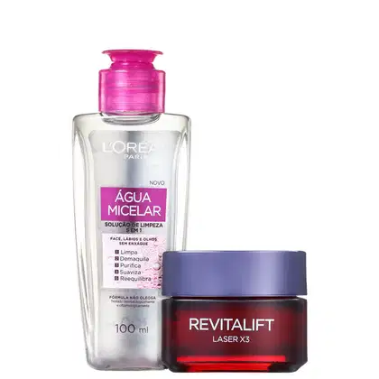 Imagem do produto Kit L'Oréal Paris Laser X3 Redutor de Linhas 1 (2 Produtos)