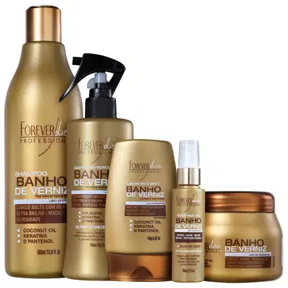 Imagem do produto Kit Forever Liss Banho de Verniz Steps (5 Produtos)
