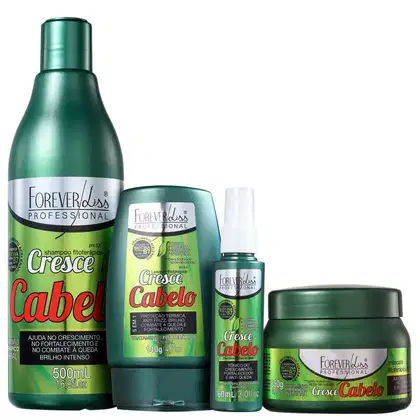 Imagem do produto Kit Forever Liss Professional Cresce Cabelo Completo (4 Produtos)