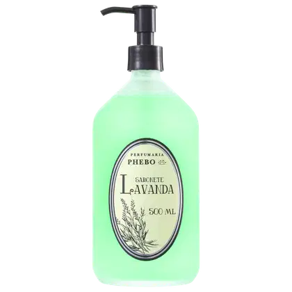 Imagem do produto Perfumaria Phebo Lavanda - Sabonete Líquido 500ml