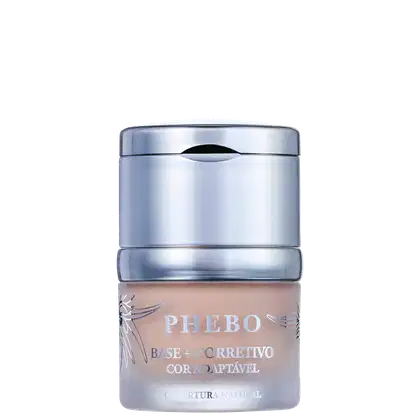 Imagem do produto Phebo Cor Adaptável Areia - Base 25ml e Corretivo 2,5g
