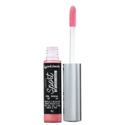 Imagem do produto Pink Cheeks Sport Make Up FPS10 Gold Rose - Gloss Labial 4g