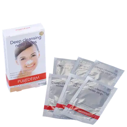 Imagem do produto Purederm Deep Cleansing Nose Strips - Adesivo Removedor de Cravos (6 unidades)
